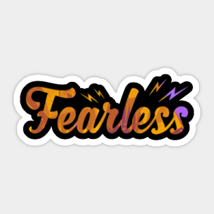 Fearless Sticker